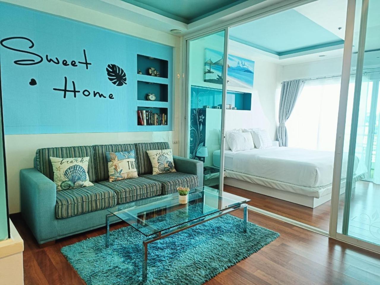 View Talay 6 Pattaya Beach Apartment By Honey Kültér fotó